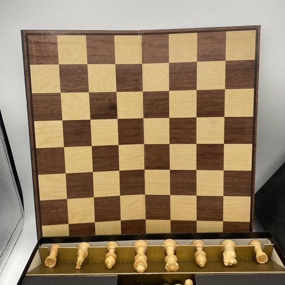Vintage Cavalier Chess Handcrafted Pacific Games With Manual & Certificate Nice - Picture 6 of 14